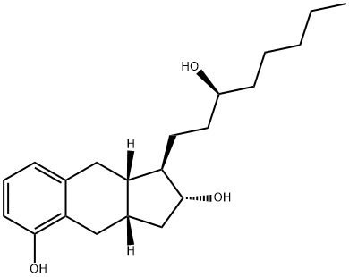 (1R,2R,3aS,9aS)-2,3,3a,4,9,9a-Hexahydro-1-[(3S)-3-hydroxyoctyl]-1H-benz[f]inden-2,5-diol