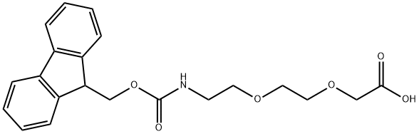 [2-[2-(Fmoc-amino)ethoxy]ethoxy]asid asetik