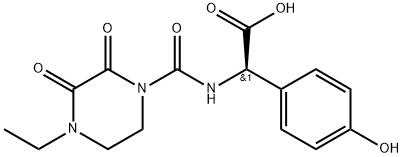 (2R)-2-[(4-Ethyl-2,3-dioxopiperazinyl)carbonylamino]-2-(4-hydroxyphenyl)asid asetik