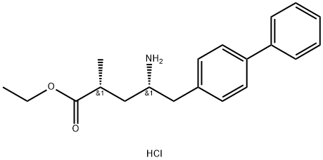(2R,4S)-4-Amino-5-(bifenil-4-yl)-2-asid metilpentanoik etil ester hidroklorida