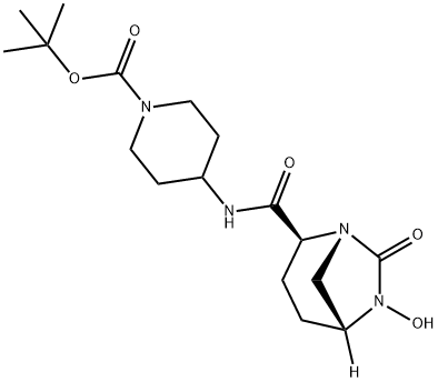 (2S,5R)-2-carbamoyl-7-oxo-1,6-diazabicyclo[3.2.1]octan-6-yl sulfate