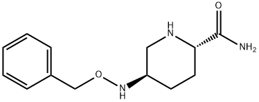 (2S,5R)-5-[(benzyloxy)amino]piperidine-2-karboxamide