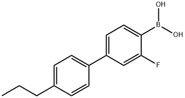(3-Fluoro-4'-propyl-biphenyl-4-yl)asid boronik