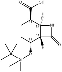 (3S,4S)-3-[(R)-1-(tert-Butyldimethylsilyloxy)etil]-4- [(R)-1-carboxyethyl]-2-azetidinone