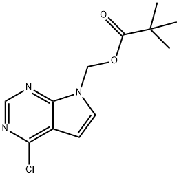 (4-Chloro-7H-pyrrolo[2,3-d]pyrimidin-7-yl)metil pivalat