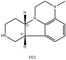 (6bR,10aS)-3-Methyl-2,3,6b,7,8,9,10,10a-octahydro-1H-pyrido[3',4':4,5]pyrrolo[1,2,3- de]quinoxaline hydrochloride