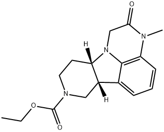 (6bR,10aS)-Etil 3-metil-2-oxo-2,3,6b,7,10,10a-hexahydro-1H-pyrido[3',4':4,5]pyrrolo[1,2,3 -de]kuinoksalin-8(9H)-karboksilat