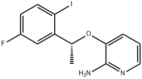 (R)-3-(1-(5-fluoro-2-iodophenyl)ethoxy)piridin-2-amine
