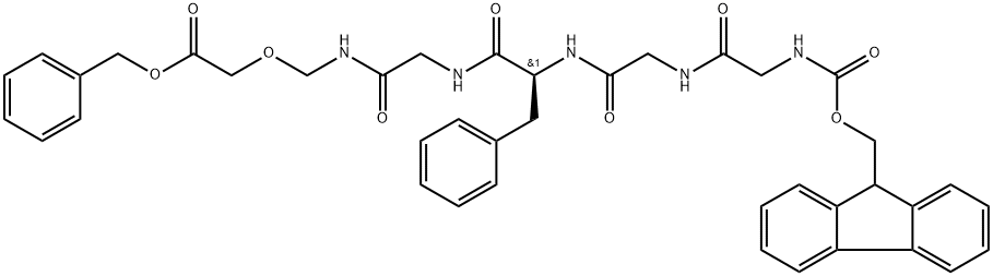 (S)-benzyl 11-benzyl-1-(9H-fluoren-9-yl)-3,6,9,12,15-pentaoxo-2,18-dioxa-4,7,10,13,16-pentaazaicosan -20-oat