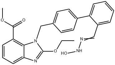 (Z)-Metil 2-etoksi-3-((2'-(N'-hydroxycarbaMiMidoyl)bifenil-4-yl)Metil)-3H-benzo[d] iMidazole-4-karboksilat
