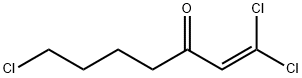 1,1,7-trikloro-1-hepten-3-satu