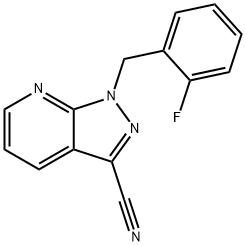 1-(2-fluorobenzyl)-1H-pirazolo[3,4-b]piridin-3-karbonitril