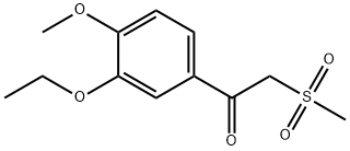 1-(3-Ethoxy-4-Methoxyphenyl)-2-(Methylsulfonyl) etanone