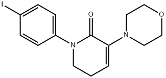 1-(4-iodofenil)-3-morpholino-5,6-dihydropyridin-2(1H)-satu