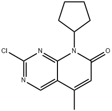 2-chloro-8-cyclopentyl-5-Methylpyrido[2,3-d]pyriMidin-7(8H)-satu