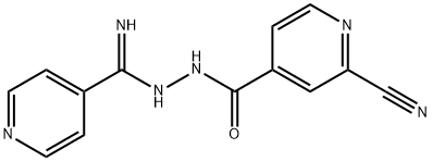 2-Cyano-N'-(imino(pyridin-4-yl)metil)isonicotinohydrazide