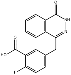 2-fluoro-5-((4-oxo-3,4-dihydrophthalazin-1-yl)Metil)asid benzoik