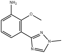 2-metoxy-3-(1-metil-1H-1,2,4-triazol-3-yl)aniline