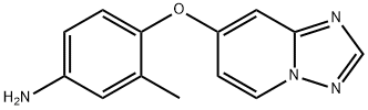 4-([1,2,4]triazolo[1,5-a]pyridin-7-yloxy)-3-methylaniline
