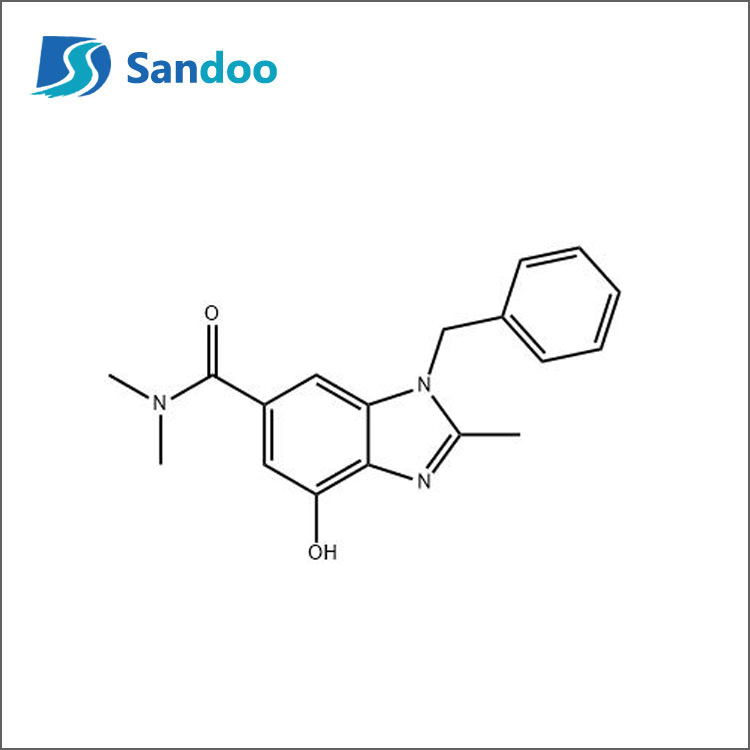4-Hydroxy-N,N,2-trimethyl-1-(fenilmetil)-1H-Benzimidazole-6-carboxamide