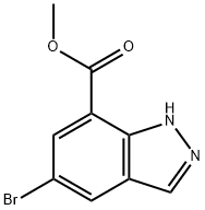 5-BROMO-7-INDAZOLECARBOXYLIC ASID METHIL ESTER