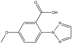 5-metoxy-2-(2H-1,2,3-triazol-2-yl)asid benzoik