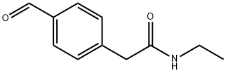 Benzenacetamide, N-etil-4-formil-