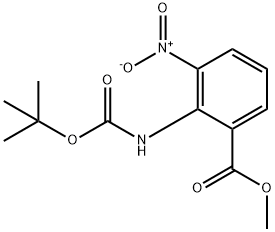 ASID BENZOIK, 2-[[(1,1-DIMETHYLETHOXY)CARBONYL]AMINO]-3-NITRO-METHYL ESTER