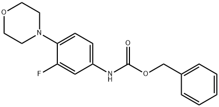 benzil ester3-Fluoro-4-morpholin-4-ylphenyl)asid karbamat
