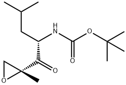 Asid CarbaMic, N-[(1S)-3-Methyl-1-[[(2R)-2-Methyl-2-oxiranyl]carbonyl]butyl]-, 1,1-diMethylethyl ester