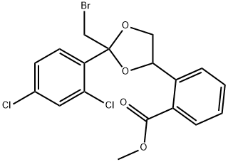 cis-2-(Bromomethyl)-2-(2,4-diklorofenil)-1,3-dioxolane-4-ylmethyl benzoate