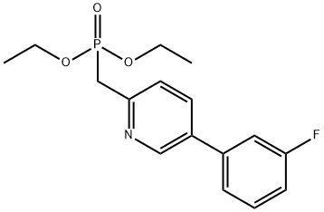 Dietil ((5-(3-fluorofenil)piridin-2-yl)metil)fosfonat