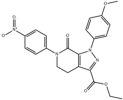 etil 1-(4-methoxyphenyl)-6-(4-nitrophenyl)-7-oxo-4,5,6,7-tetrahydro-1H-pyrazolo[3,4-c]pyridine-3-carboxylate