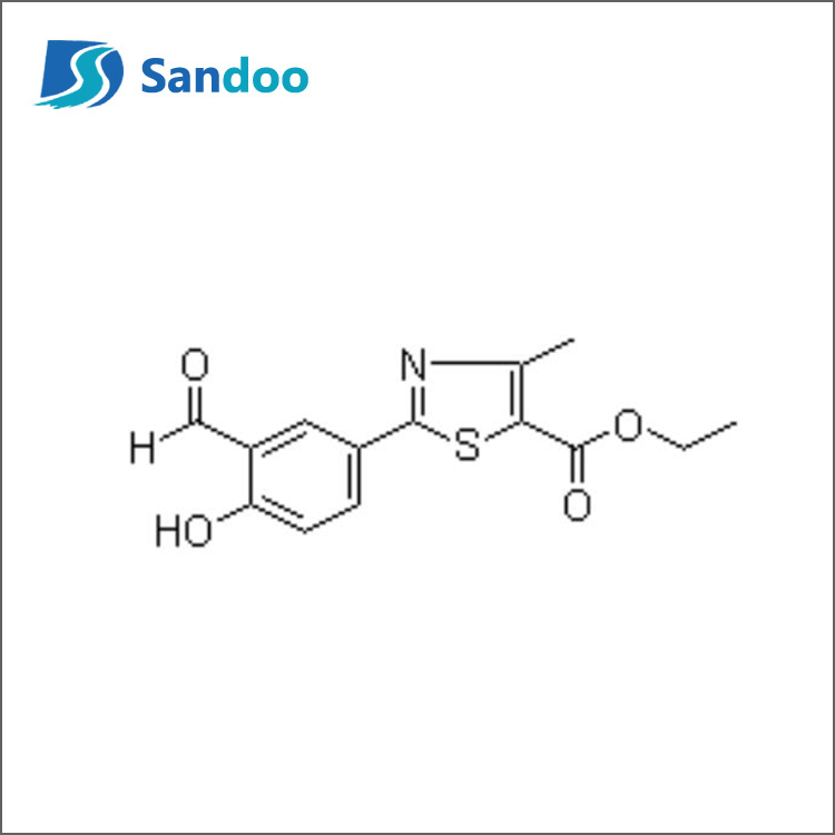 Etil 2-(3-Formil-4-Hidroksifenil)-4-Metilthiazole-5-Karboksilat