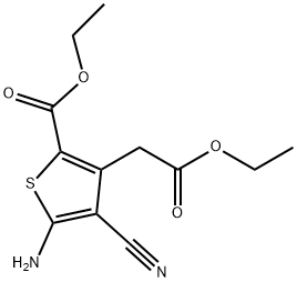 Etil 5-amino-4-cyano-3-(2-etoksi-2-oksoetil)tiofena-2-karboksilat