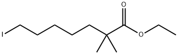 Asid heptanoik, 7-iodo-2,2-dimetil-, etil ester