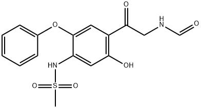 MethanesulfonaMide, N-[4-[2-(untukMylaMino)acetyl]-5-hydroxy-2-phenoxyphenyl]-