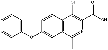metil 1-kloro-4-hidroksi-7-fenoksiisokuinolin-3-karboksilat