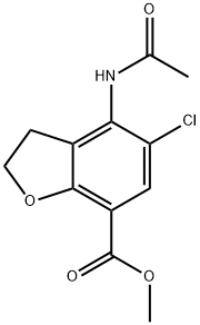 Metil 4-(asetilMino)-5-chloro-2,3-dihydro-1-benzofuran-7-karboksilat