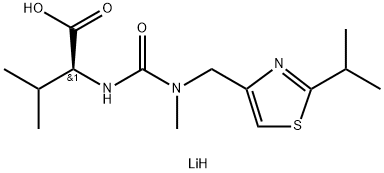 N-[N-metil-N-((2-isopropil-4-thiazolil)metil)amino)karbonil]-L-valina，Garam Litium