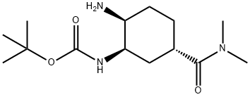 tert-Butyl [(1R,2S,5S)-2-amino-5-[(dimethylamino)carbonyl]cyclohexyl]carbamat