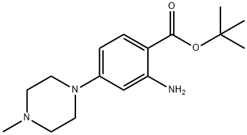 tert-butil 2-amino-4-(4-methylpiperazin-1-yl)benzoat