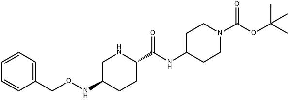 tert-butil 4-((2S,5R)-5-(benzyloxyamino)piperidine-2-carboxamido)piperidine-1-karboksilat 4-metilbenzenasulfonat