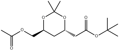 tert-Butyl (4R-cis)-6-[(asetiloksi)metil]-2,2-dimetil-1,3-dioksana-4-asetat