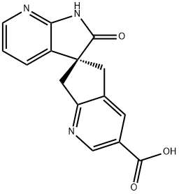 6S)-2'-oxo-1',2',5,7- tetrahydrospiro[cyclopenta [b]pyridine-6,3'- pyrrolo[2,3-b]pyridine]-3- asid karboksilik
